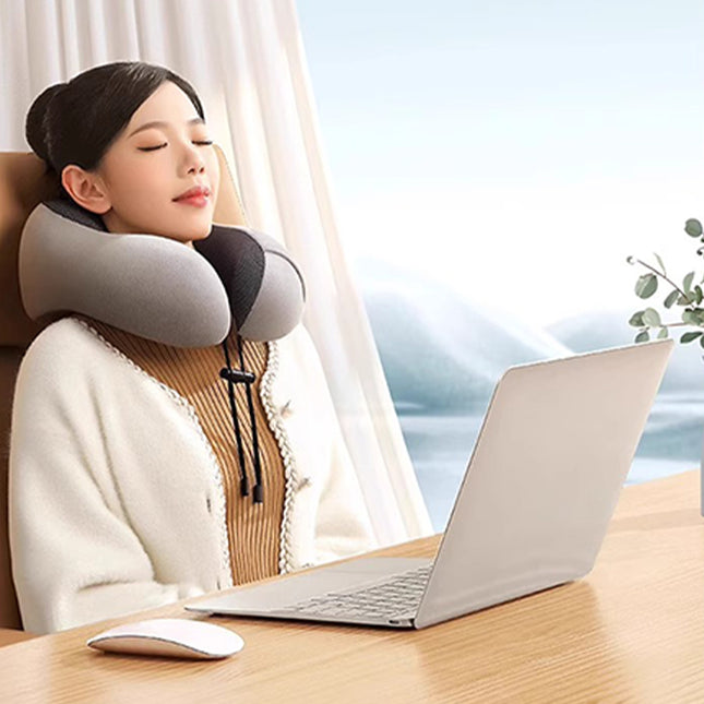 Neck Pillow，U-shaped pillow with customized logo, printing